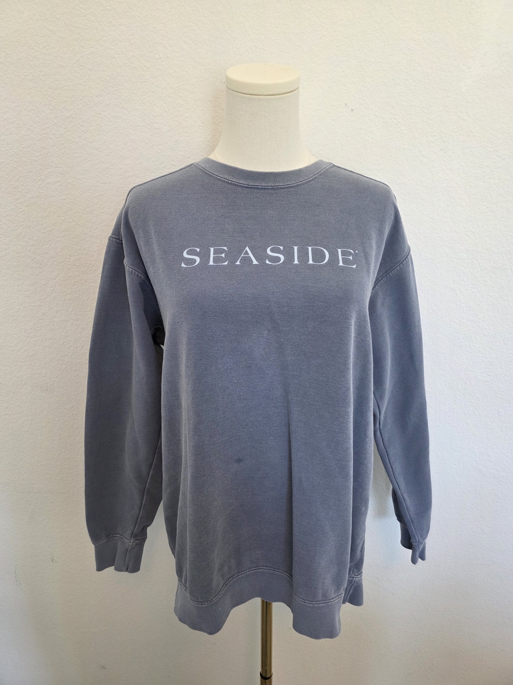 Seaside Crewneck Sweatshirt - Slate Blue